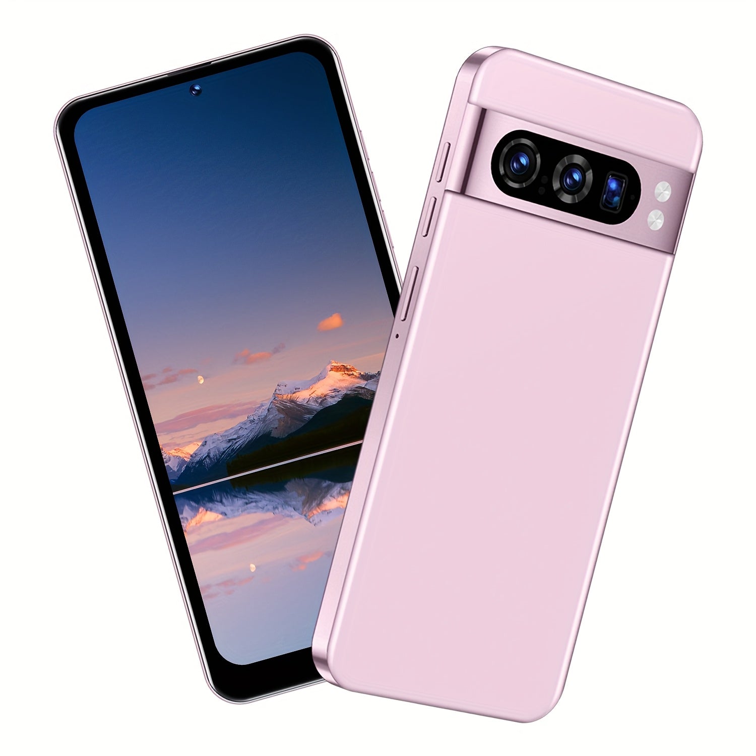 Unlock 5G Android smartphone, dual SIM dual standby, 16+50MP camera, 6.82-inch touchscreen, 12GB RAM, 512GB storage space, GPS positioning, free phone case+protective film+wired headphones