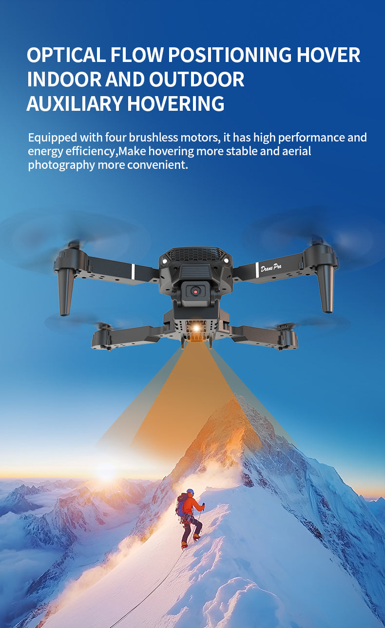 2025 Best-Selling Smart Screen Drone | High-Definition Remote Controller | Ultra HD Dual Cameras + WiFi Real-Time Transmission | One-Tap Intelligent Takeoff/Auto Return | Brushless Motor & Optical Flow Positioning | Professio