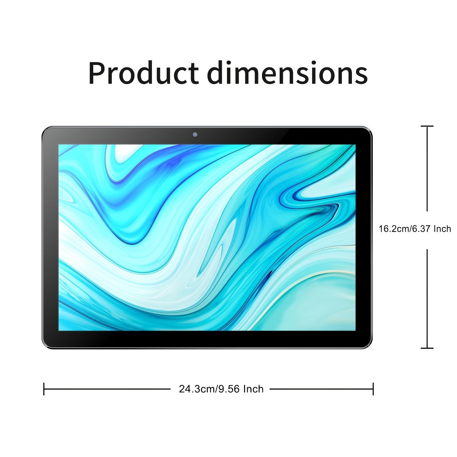 ROENLLCE 10.1" Tablet with Android 13 OS, Keyboard, Mouse, Case, Stylus, 7GB RAM + 64GB ROM, Dual 2MP Front & 8MP Rear Cameras, 1280x800 IPS HD Display, 2-in-1 Laptop Mode, Tablet, Pad