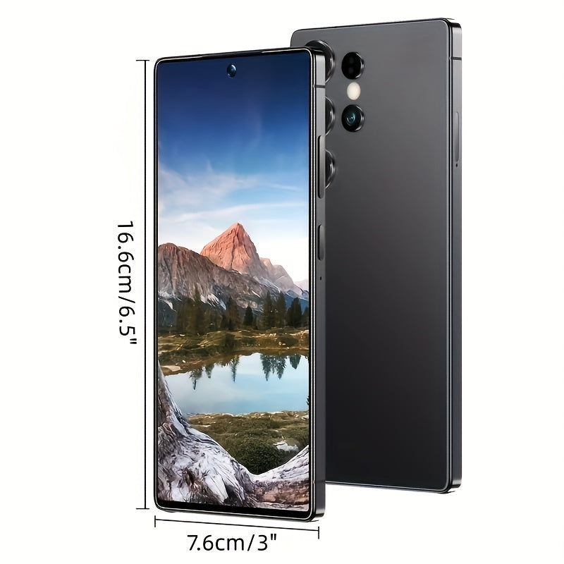 S25 Ultra 5G Global Unlocked Android Smartphone, Large Touchscreen, 12+512GB Storage, Dual SIM Dual Standby, HD Front & Rear Cameras, Built-in Stylus, Long Battery Life, Includes Earphones, Case, Screen Protector and Type-C C