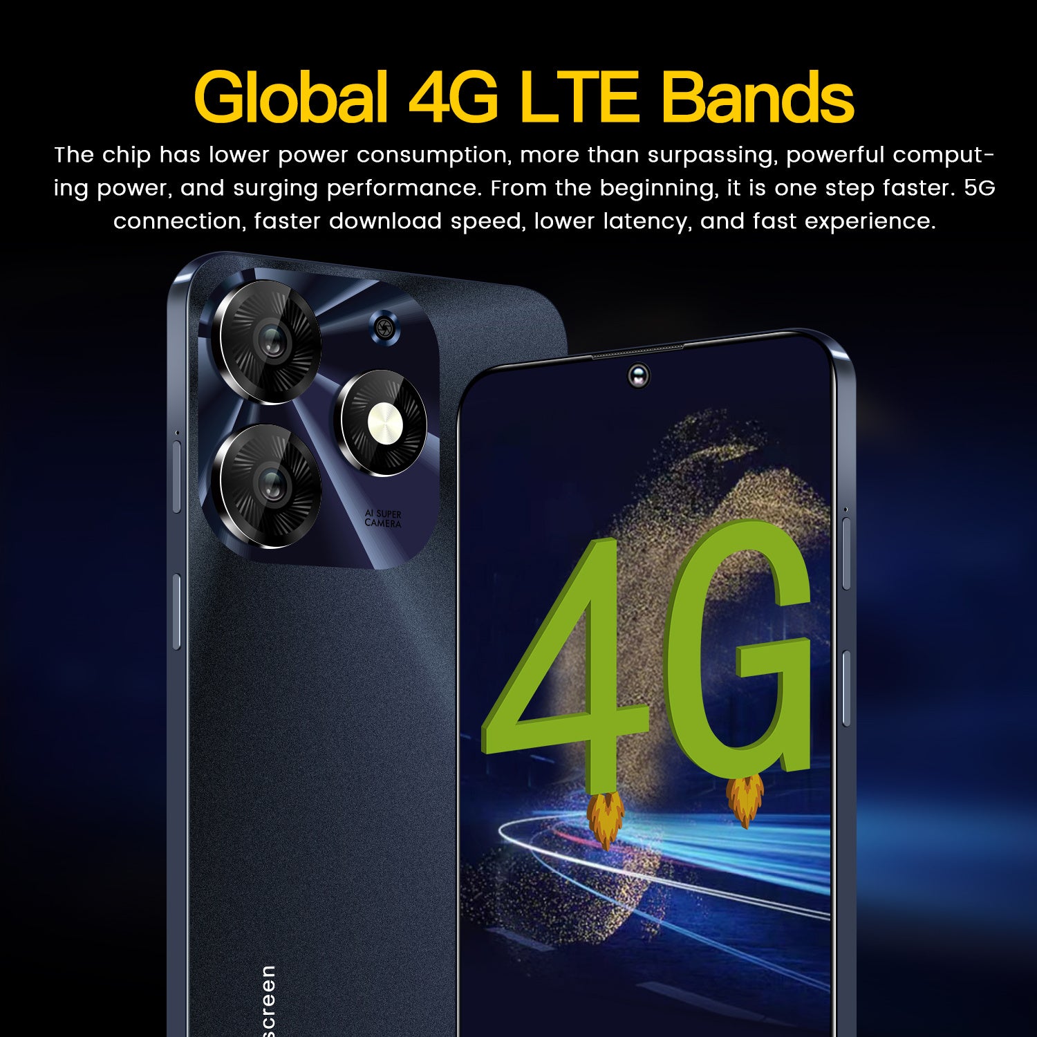Global 4G Universal Smartphone, Dual SIM, 8GB+256GB, 6.8" Ultra Large HD+ 120Hz Display, 16+50MP Pixel Ultra HD Camera System, 5800mAh Battery, Android System., Multimedia Consumption Device, Highspeed Internet Phone, Premium