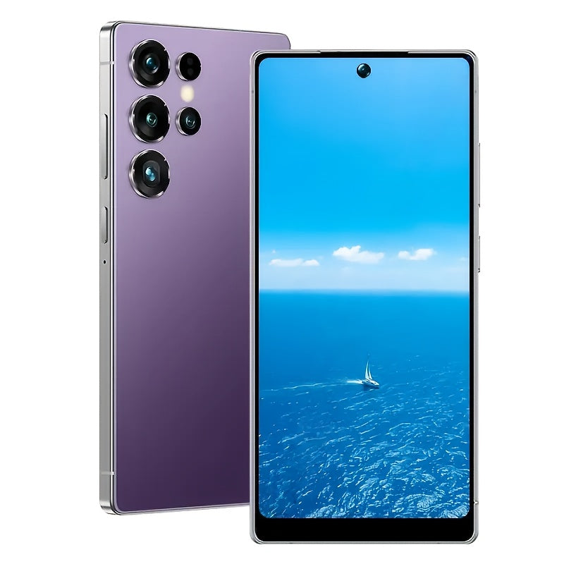 S25 Ultra 5G Global Unlocked Android Smartphone, Large Touchscreen, 12+512GB Storage, Dual SIM Dual Standby, HD Front & Rear Cameras, Built-in Stylus, Long Battery Life, Includes Earphones, Case, Screen Protector and Type-C C