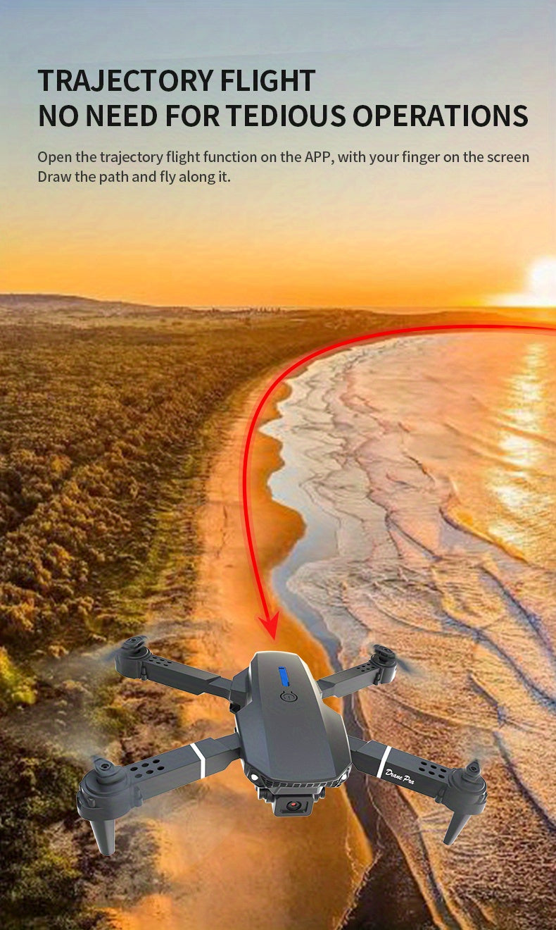 2025 Best-Selling Smart Screen Drone | High-Definition Remote Controller | Ultra HD Dual Cameras + WiFi Real-Time Transmission | One-Tap Intelligent Takeoff/Auto Return | Brushless Motor & Optical Flow Positioning | Professio