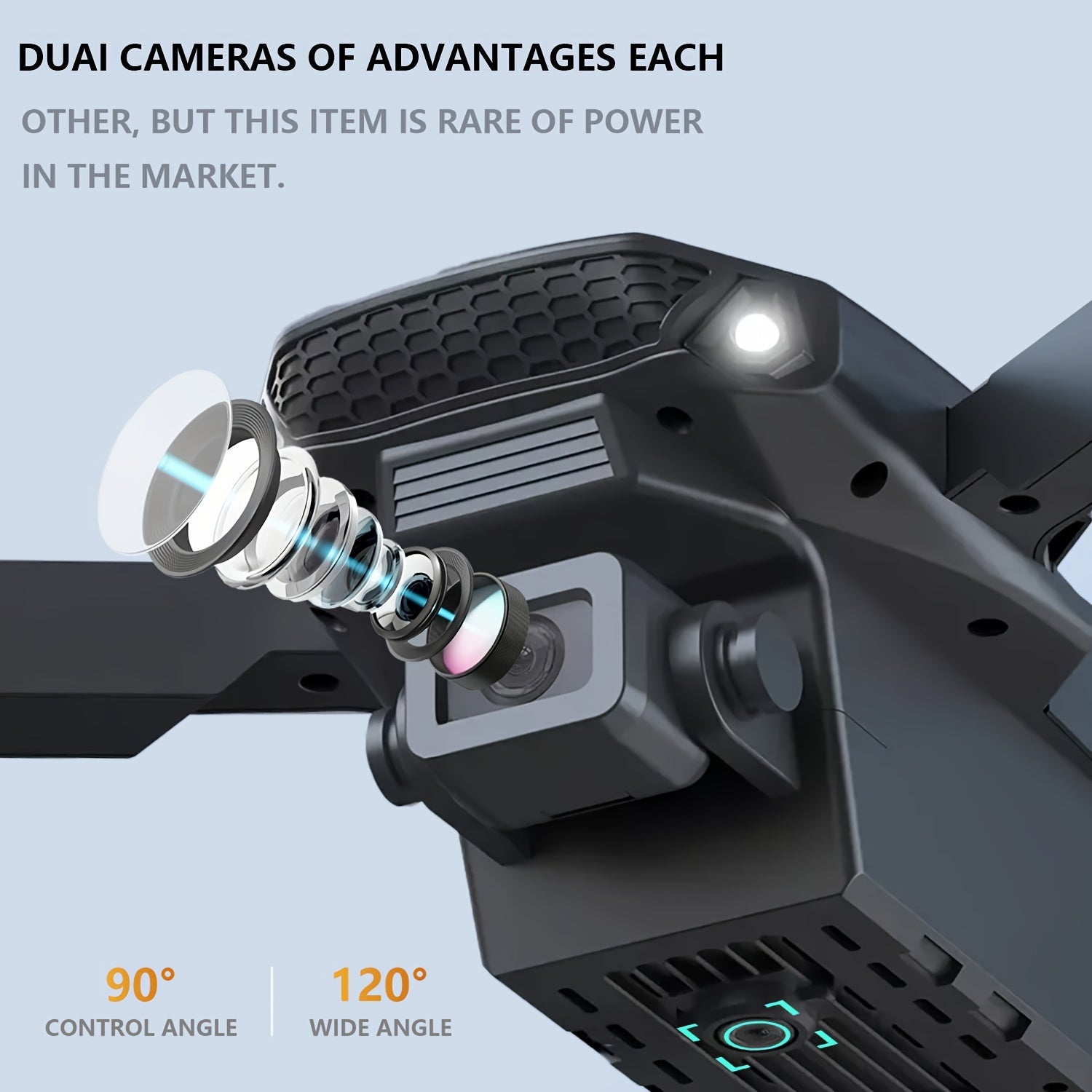E88 Dual Camera Drone with Wi-Fi and Remote Control, Black and White, Four-Axis Aerial Photography Toy for Beginners - Ideal Gift for Halloween, Christmas, New Year, Best for Christmas, Perfect for Thanksgiving, Best Drone