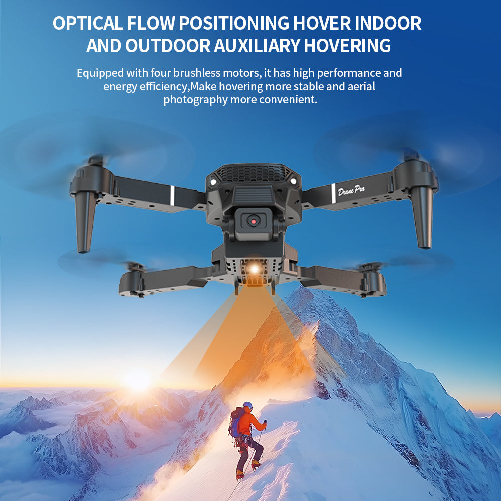 2025 Best-Selling Smart Screen Drone | High-Definition Remote Controller | Ultra HD Dual Cameras + WiFi Real-Time Transmission | One-Tap Intelligent Takeoff/Auto Return | Brushless Motor & Optical Flow Positioning | Professio