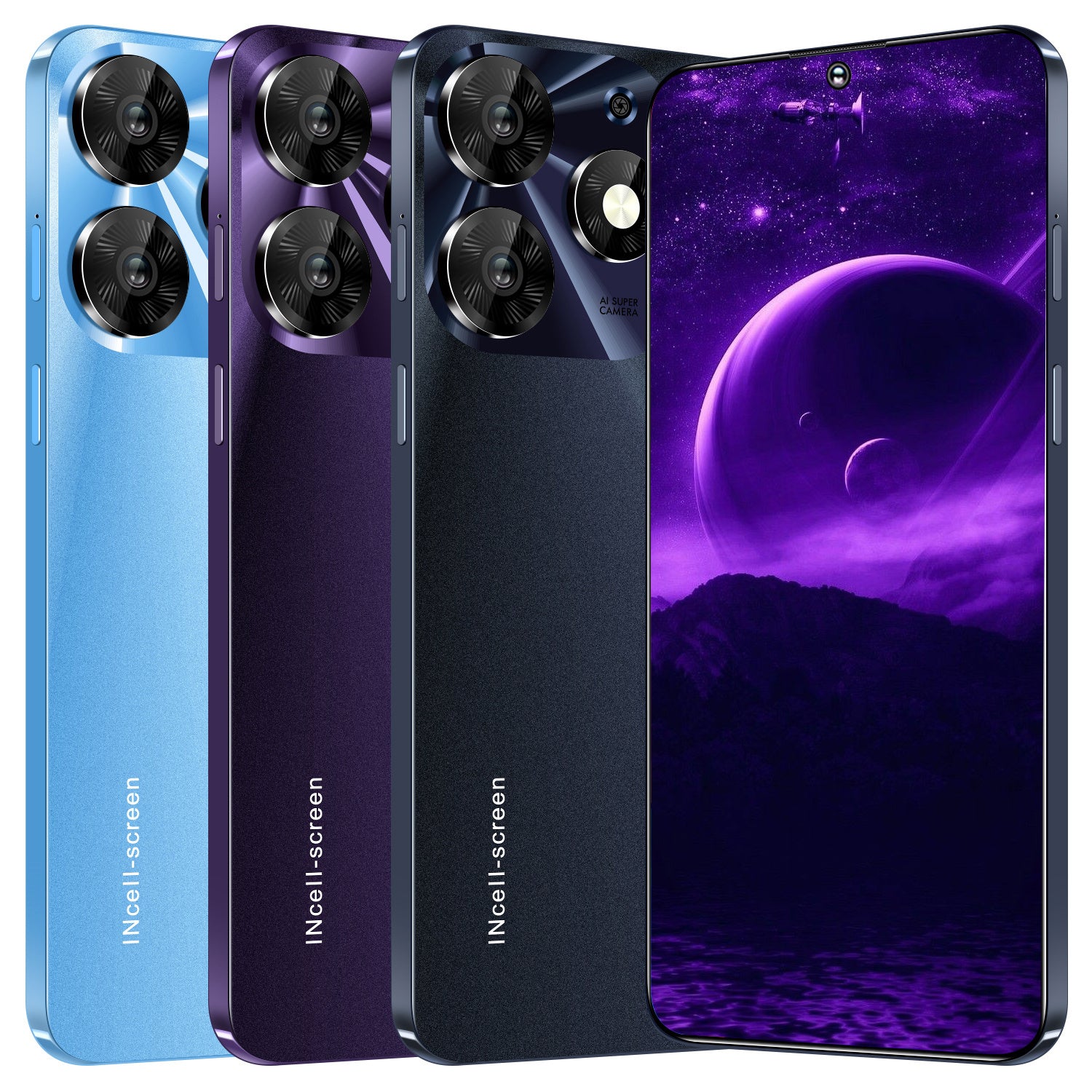 Global 4G Universal Smartphone, Dual SIM, 8GB+256GB, 6.8" Ultra Large HD+ 120Hz Display, 16+50MP Pixel Ultra HD Camera System, 5800mAh Battery, Android System., Multimedia Consumption Device, Highspeed Internet Phone, Premium