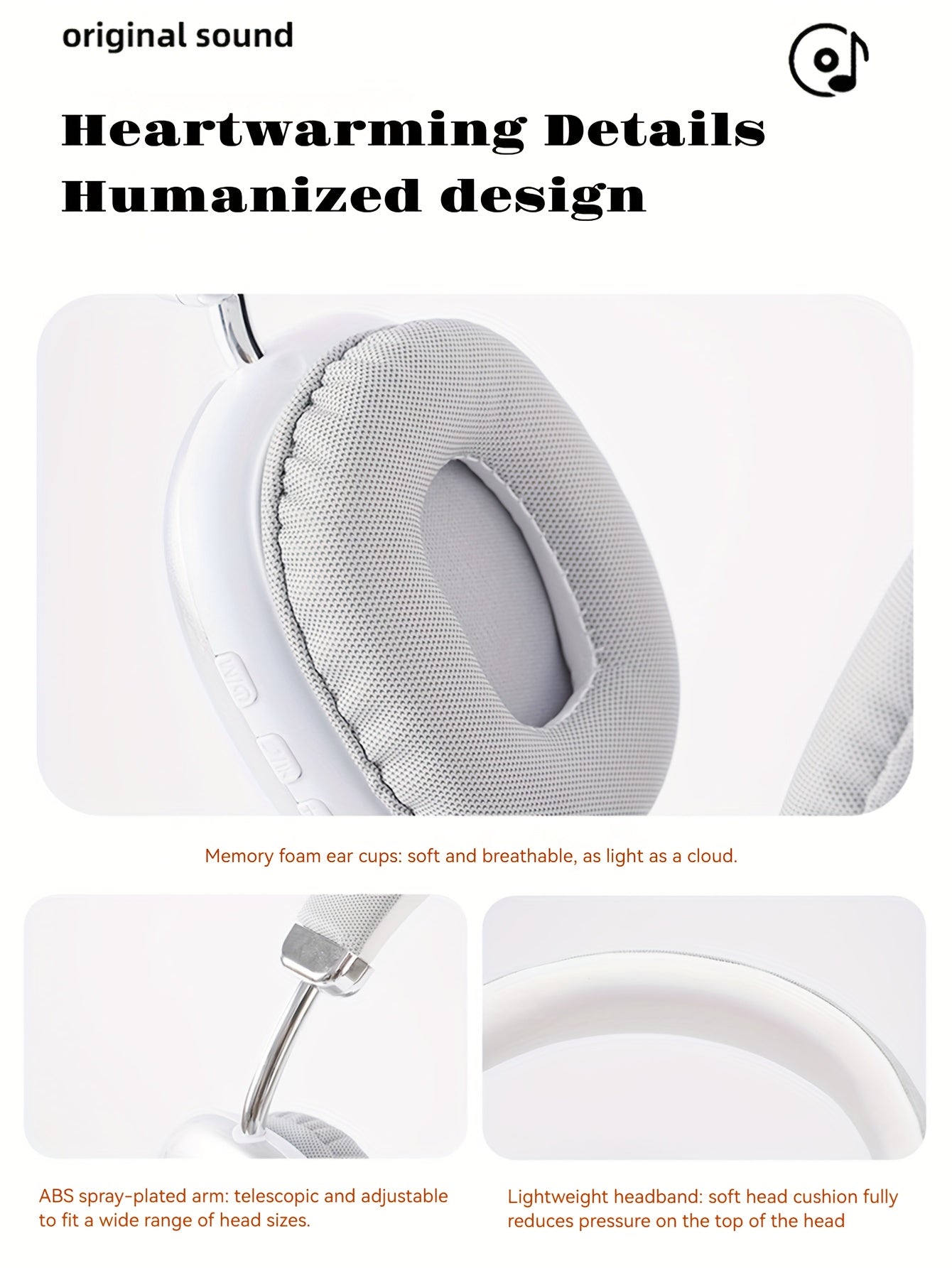 Stylish Black and Silvery Over-Ear Wireless Headphones, Metallic Finish, Comfortable Ear Cushions, Foldable & Portable, Wireless 5.3, Long Battery Life Stereo Sound, Deep Bass, Dual Mode for Music & Gaming, Perfect for Sports