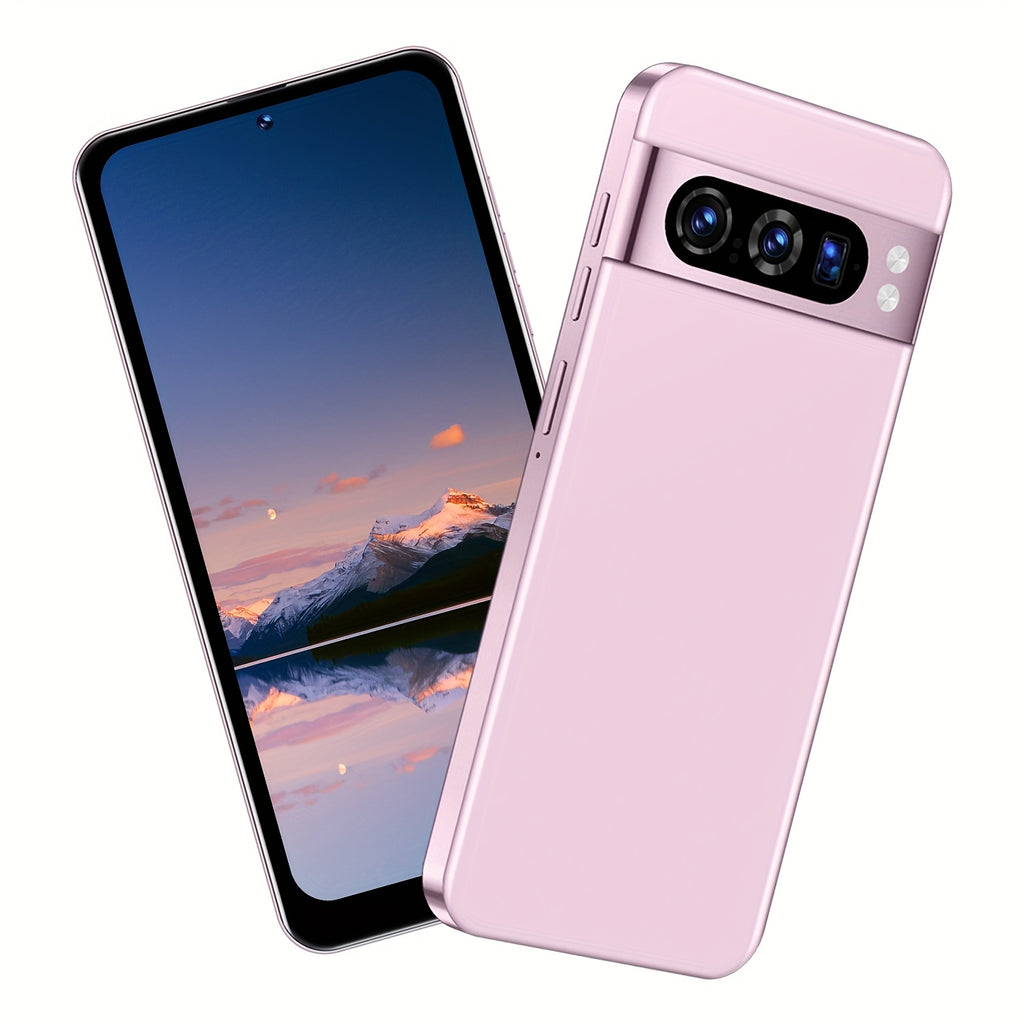 Unlock 5G Android smartphone, dual SIM dual standby, 16+50MP camera, 6.82-inch touchscreen, 12GB RAM, 512GB storage space, GPS positioning, free phone case+protective film+wired headphones