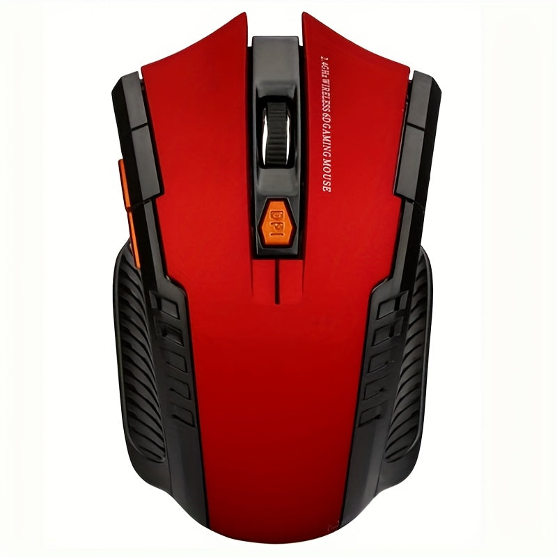 Mini 2.4GHz wireless mouse with USB receiver, gaming mouse for computer PC laptop, mouse for gaming, laser optical, ergonomic, portable design, and nimble, suitable for office, home and gaming, cool appearance, multiple color