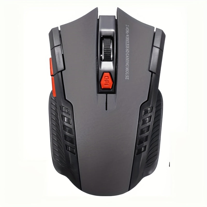 Mini 2.4GHz wireless mouse with USB receiver, gaming mouse for computer PC laptop, mouse for gaming, laser optical, ergonomic, portable design, and nimble, suitable for office, home and gaming, cool appearance, multiple color