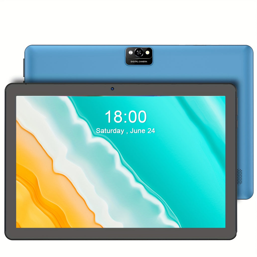 ROENLLCE 10.1" Tablet with Android 13 OS, Keyboard, Mouse, Case, Stylus, 7GB RAM + 64GB ROM, Dual 2MP Front & 8MP Rear Cameras, 1280x800 IPS HD Display, 2-in-1 Laptop Mode, Tablet, Pad