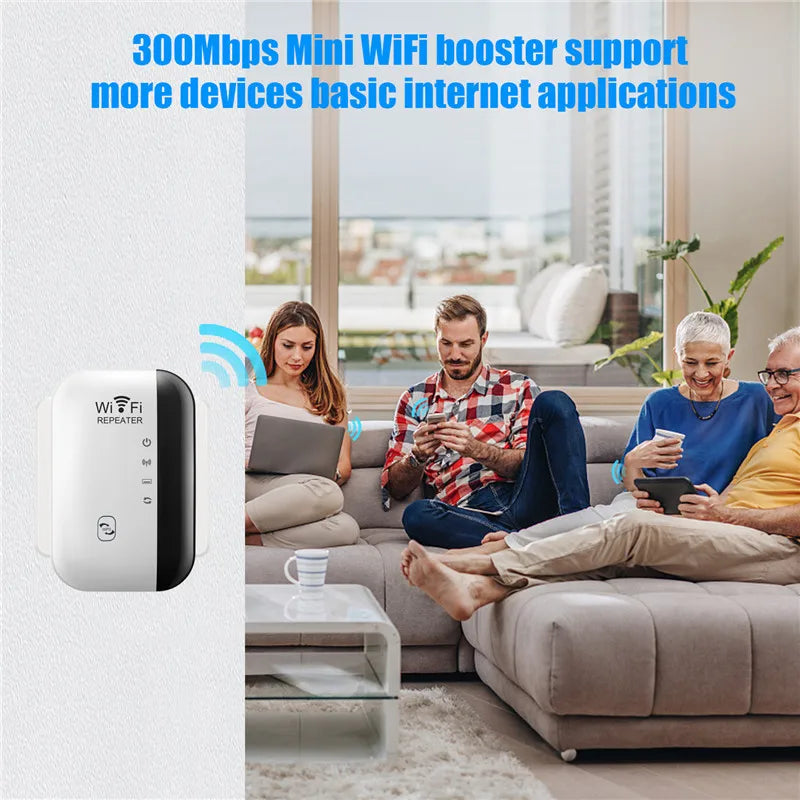 300Mbps Wireless WIFI Repeater Remote Wifi Extender WiFi Amplifier 802.11N Booster Repetidor Amplifier WiFi Reapeter