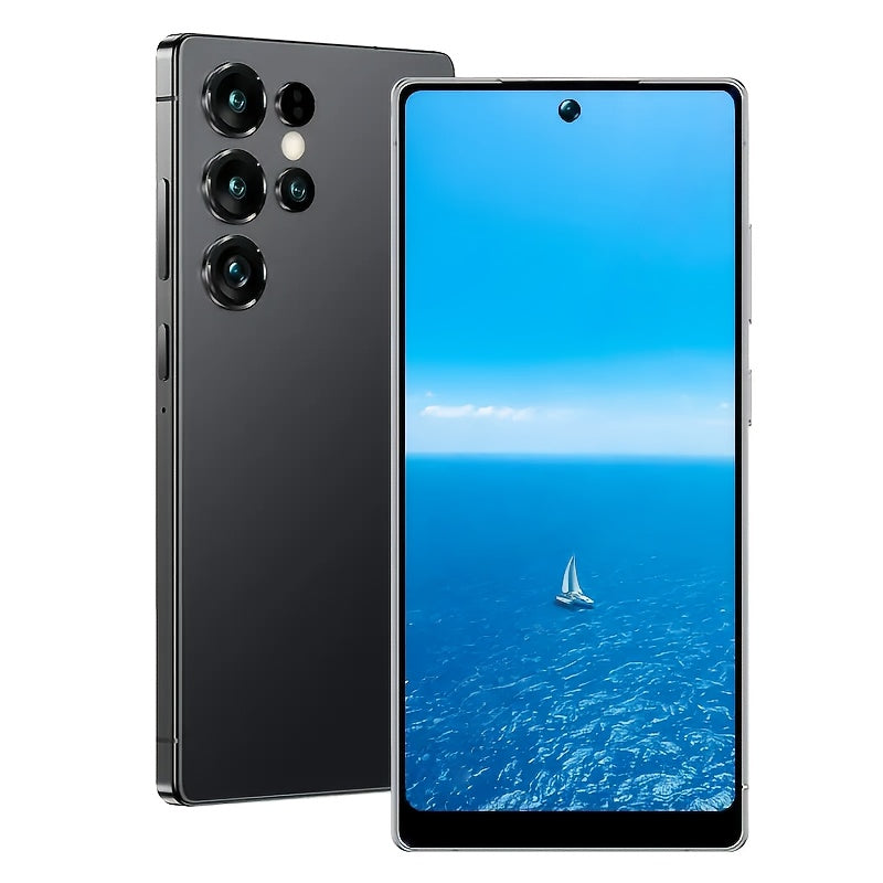 S25 Ultra 5G Global Unlocked Android Smartphone, Large Touchscreen, 12+512GB Storage, Dual SIM Dual Standby, HD Front & Rear Cameras, Built-in Stylus, Long Battery Life, Includes Earphones, Case, Screen Protector and Type-C C
